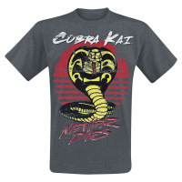 Cobra Kai Never Dies! Tričko šedá