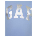 Modrá holčičí trička logo GAP, 2ks