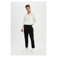 DEFACTO Tailored Fit Straight Leg All-Way Stretch Trousers