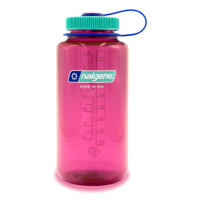 Láhev Nalgene Wide Mouth Sustain 1l Barva: růžová/zelená