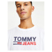 Bílé pánské tričko s nápisem Tommy Jeans