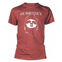 Morrissey tričko, Face Logo Red, pánské