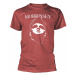 Morrissey tričko, Face Logo Red, pánské