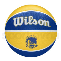 Míč Wilson NBA Team Tribute Bskt Gs Warriors - modrá