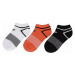 4F Dětské ponožky - 3 páry HJL20-JSOM005 WHITE+RED+BLACK