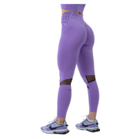 Nebbia FIT Activewear legíny s vysokým pasem 443 lila