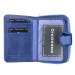 Dámská kožená peněženka Gregorio SH-115 modrá