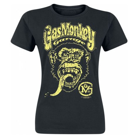 Gas Monkey Garage Big Brand Logo Dámské tričko černá