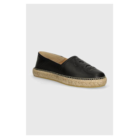Kožené espadrilky Kenzo Boke Flower 2.0 černá barva, FE52ES021L78.99