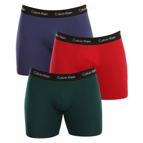 3PACK pánské boxerky Calvin Klein vícebarevné (NB1770A-WJ9)