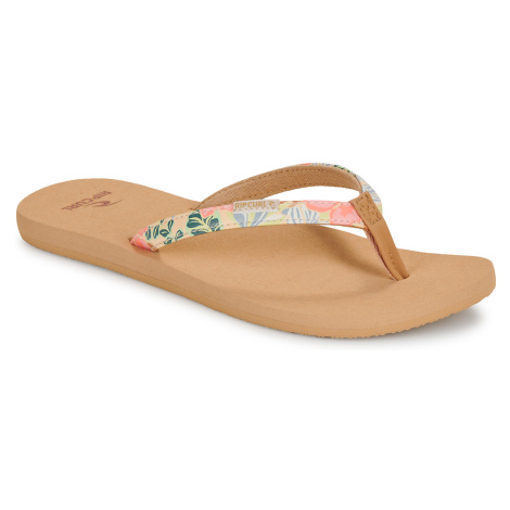 Rip Curl FREEDOM BLOOM OPEN TOE Hnědá