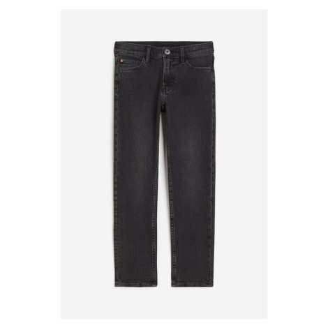 H & M - Comfort Stretch Slim Fit Jeans - šedá H&M