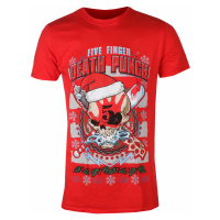 Tričko metal pánské Five Finger Death Punch - Zombie Kill Xmas - ROCK OFF - FFDPTS37MR