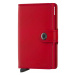 Secrid - Kožená peněženka , M.Red.Red-Red.Red