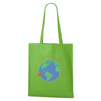 DOBRÝ TRIKO Nákupní taška Nejlepší máma Barva: Apple green