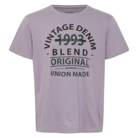 BLEND REGULAR FIT Pánské tričko, fialová, velikost