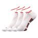 3PACK ponožky VoXX bílé (Dukaton silproX) M
