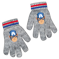 Avangers - licence Chlapecké rukavice - Avengers 5242482, šedá Barva: Šedá