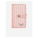 Světle růžová dámská malá vzorovaná peněženka VUCH Martha