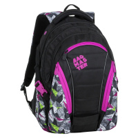 Bagmaster BAG 9 B studentský batoh - růžovo zelený růžová 30 l 180463