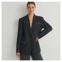 Reserved - Ladies` blazer - Šedá