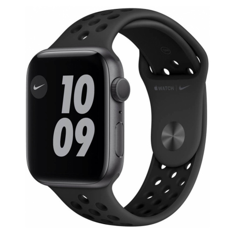 Apple Watch Nike Series 6 40mm vesmírně šedý hliník s antracitovým/černým sportovním řemínkem Ni