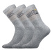 Boma Spot Unisex froté ponožky 3 páry BM000000607400101085 světle šedá