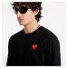 Tričko Comme des Garçons PLAY Long Sleeve Tee UNISEX Black