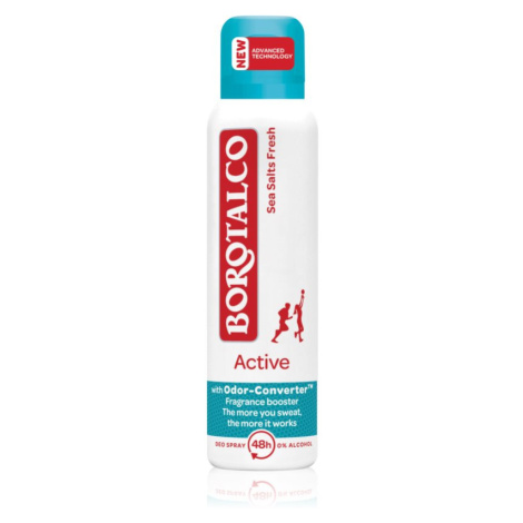 Borotalco Active Sea Salts deodorant ve spreji s 48hodinovým účinkem 150 ml