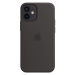 Apple silikonový kryt s MagSafe na iPhone 12 mini černý