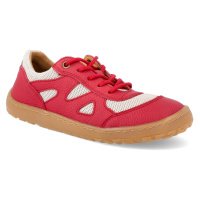 Barefoot textilní tenisky Froddo - BF Geo Red červené