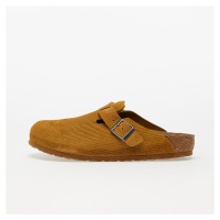 Birkenstock Boston Suede Embossed Corduroy Cork Brown