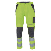 Cerva Max Vivo Hv Pánské HI-VIS pracovní kalhoty 03520081 žlutá