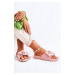 Klasické Semišové Pantofle S Mašlí Růžovou Hayle