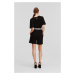 Overal karl lagerfeld logo tape romper black