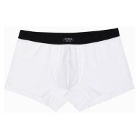 Ombre Clothing Stylové bílé boxerky U286