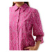 Y.a.s YAS Malura Shirt 3/4 - Raspberry Rose Růžová