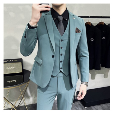 Svatební set pánský společenský oblek 3v1 JFC FASHION