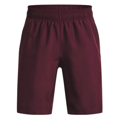 Under Armour UA Woven Graphic Shorts J 1370178-600 - maroon