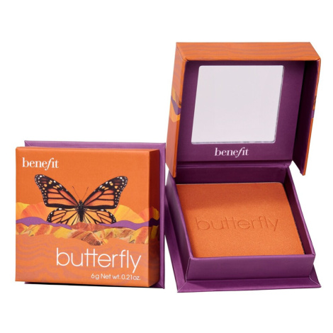 BENEFIT COSMETICS - Butterfly WANDERful World - Tvářenka ve zlatavě-oranžovém odstínu
