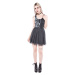 šaty dámské IRON FIST - Wishbone - Black - IFW004289