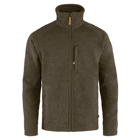 Mikina Buck Fleece M Fjällräven® – Dark Olive