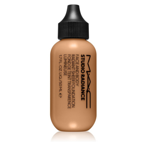 MAC Cosmetics Studio Radiance Face and Body Radiant Sheer Foundation lehký make-up na obličej a 