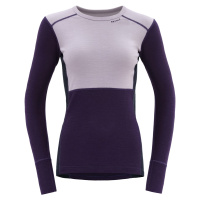 Devold Lauparen Merino 190 Shirt Woman Orchid/Lilac/Ink Termoprádlo