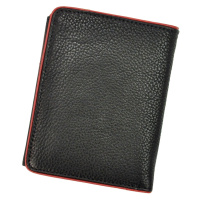 Pánská kožená peněženka Pierre Cardin TILAK05 TUMBLE 326 černá / červená