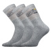 BOMA® ponožky Spot 3pack sv.šedá 1 pack 110949