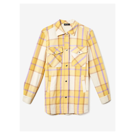 Žlutá károvaná košile TALLY TALLY WEiJL