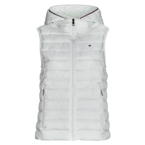 Tommy Hilfiger LW PADDED GLOBAL STRIPE VEST Bílá