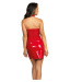 Dámské sexy šaty V-9119 Červená - Axami