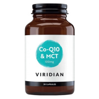 Viridian Nutrition VIRIDIAN CO-Q10 (Koenzym Q10) with MCT 100mg 30 kapslí